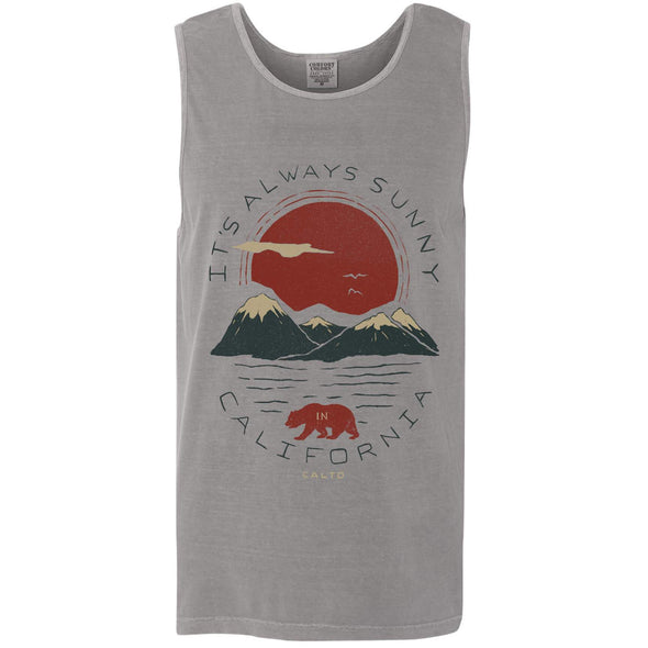 Sunny California Men's Tank-CA LIMITED