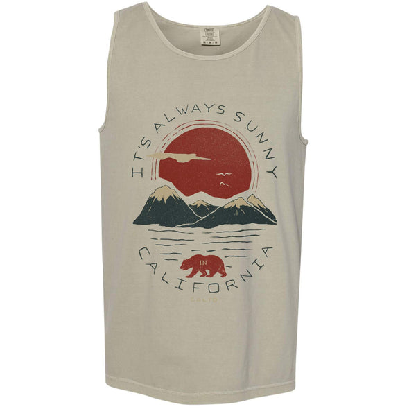 Sunny California Men's Tank-CA LIMITED