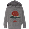 Sunny California Raglan Toddlers Hoodie-CA LIMITED