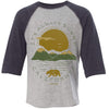 Sunny California Toddler Baseball Tee-CA LIMITED