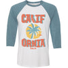 Sunset CA Love Baseball Tee-CA LIMITED