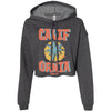 Sunset CA Love Cropped Hoodie-CA LIMITED