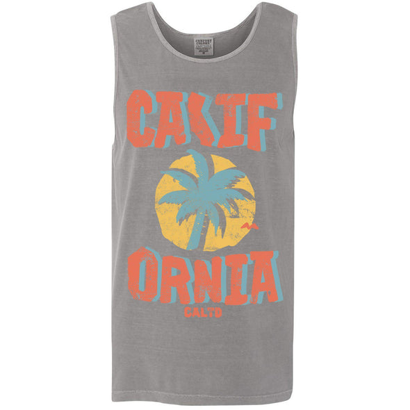 Sunset CA Love Men's Tank-CA LIMITED