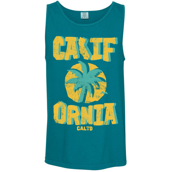 Sunset CA Love Men's Tank-CA LIMITED