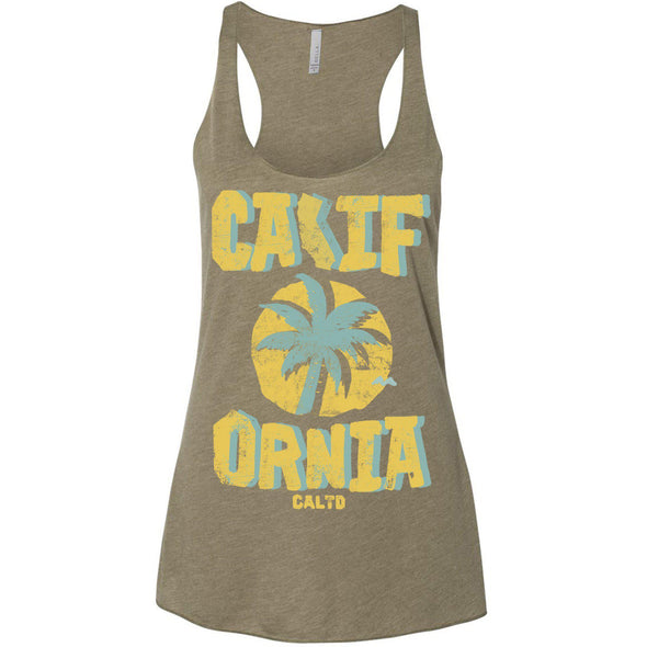 Sunset CA Love Racerback Tank-CA LIMITED