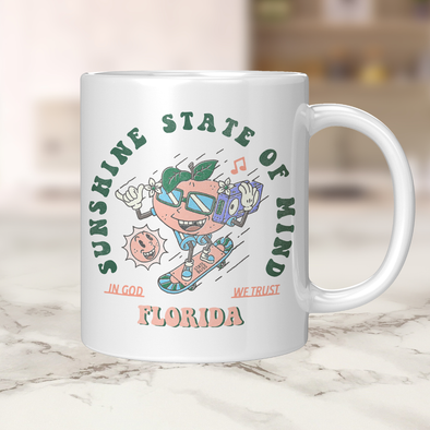 Sunshine State Florida Ceramic Mug