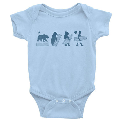 Surf Bear Baby Onesie-CA LIMITED