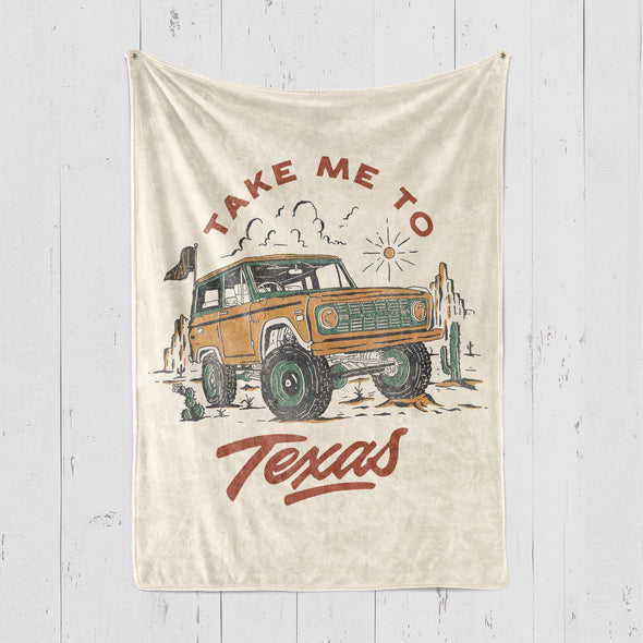 Take Me TX Blanket-CA LIMITED