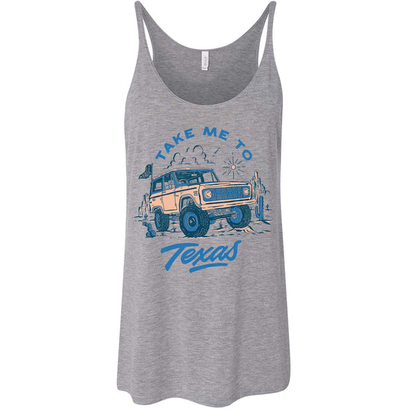 Take Me Tx Flowy Tank-CA LIMITED