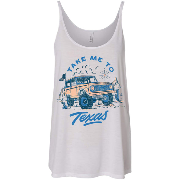 Take Me Tx Flowy Tank-CA LIMITED