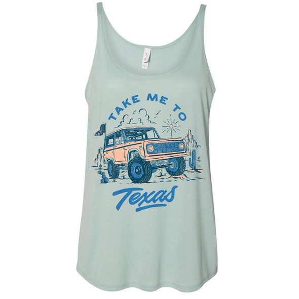 Take Me Tx Flowy Tank-CA LIMITED