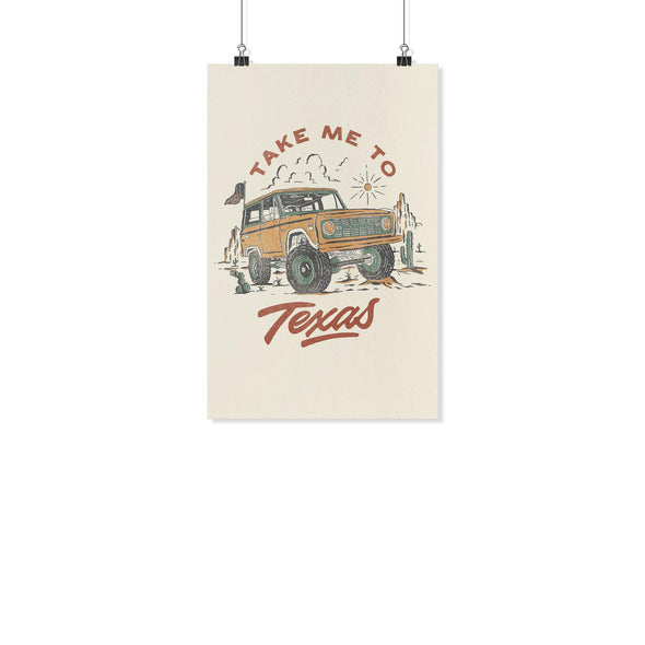 Take Me Tx Ivory Poster-CA LIMITED