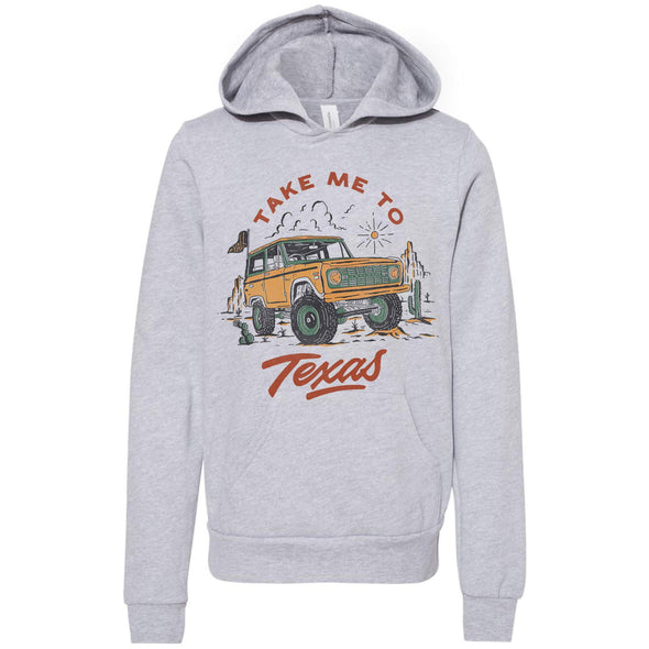 Take Me Tx Youth Hoodie-CA LIMITED