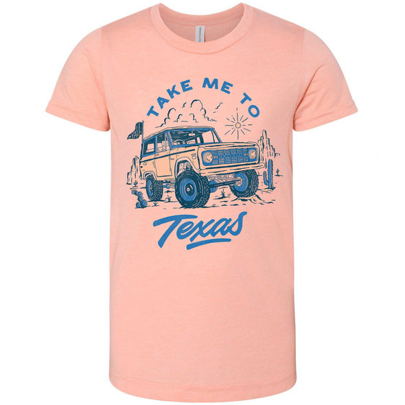 Take Me Tx Youth Tee-CA LIMITED