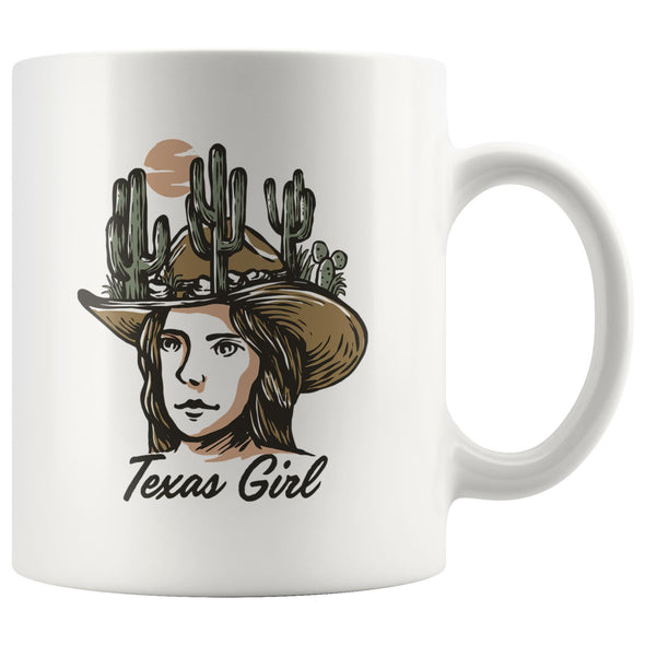 Texas Girl Ceramic Mug-CA LIMITED