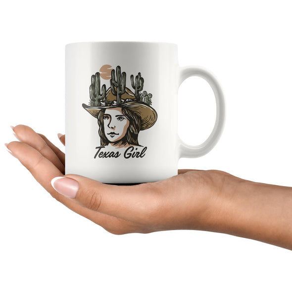 Texas Girl Ceramic Mug-CA LIMITED