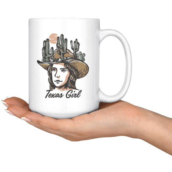 Texas Girl Ceramic Mug-CA LIMITED