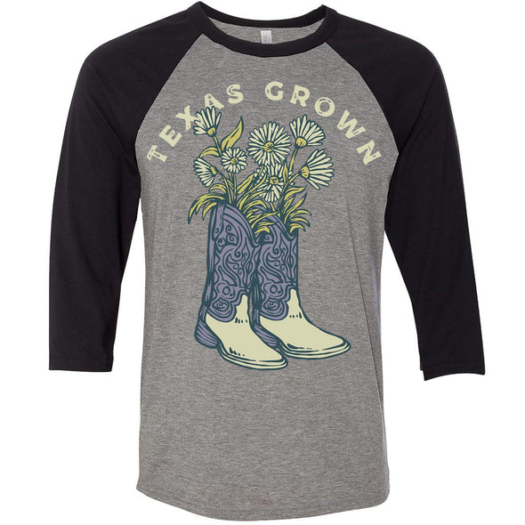 Texas Grown Baseball Tee-CA LIMITED