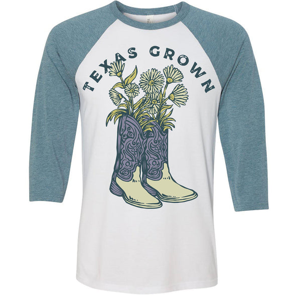 Texas Grown Baseball Tee-CA LIMITED