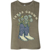 Texas Grown Cropped Tank-CA LIMITED