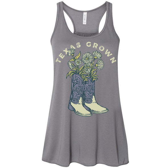 Texas Grown Flowy Tank-CA LIMITED