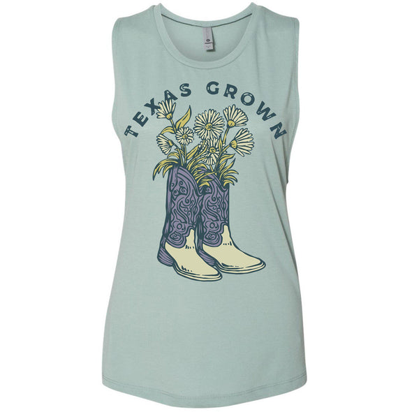 Texas Grown Muscle Tank-CA LIMITED