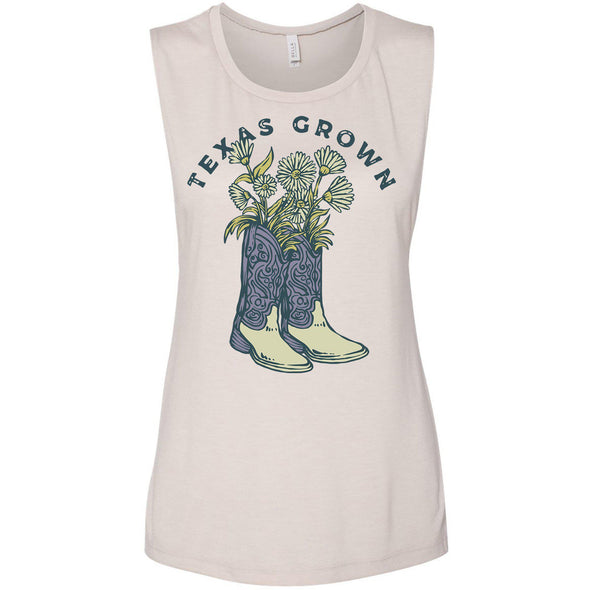 Texas Grown Muscle Tank-CA LIMITED