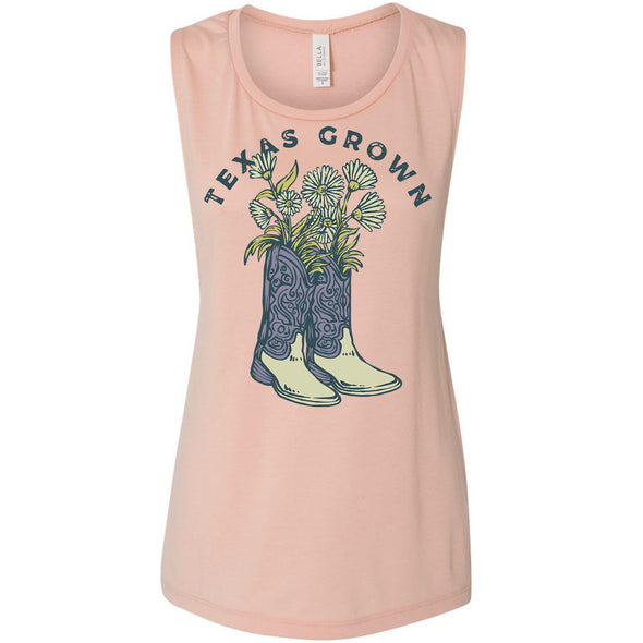 Texas Grown Muscle Tank-CA LIMITED