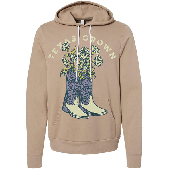 Texas Grown Pullover Hoodie-CA LIMITED