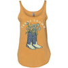 Texas Grown Side Slit Tank-CA LIMITED