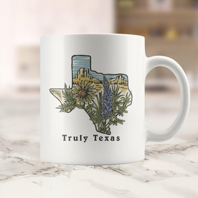 Truly Texas Ceramic Mug-CA LIMITED