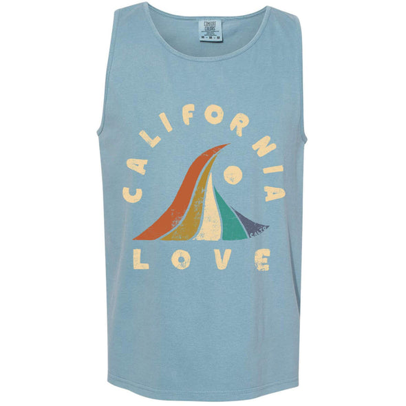 Wave CA Love Men's Tank-CA LIMITED