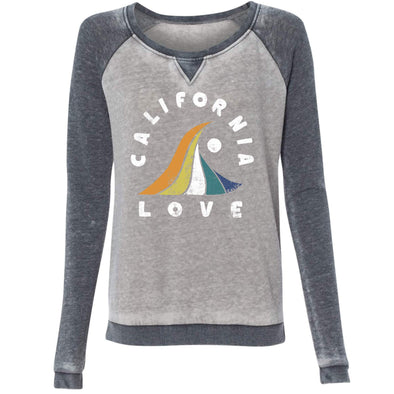 Wave CA Love Raglan Sweatshirt-CA LIMITED