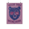 Wish Bear Purple Poster-CA LIMITED