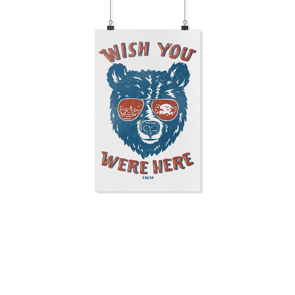 Wish Bear White Poster-CA LIMITED