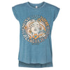 Wish Girl Rolled Sleeve Tank-CA LIMITED