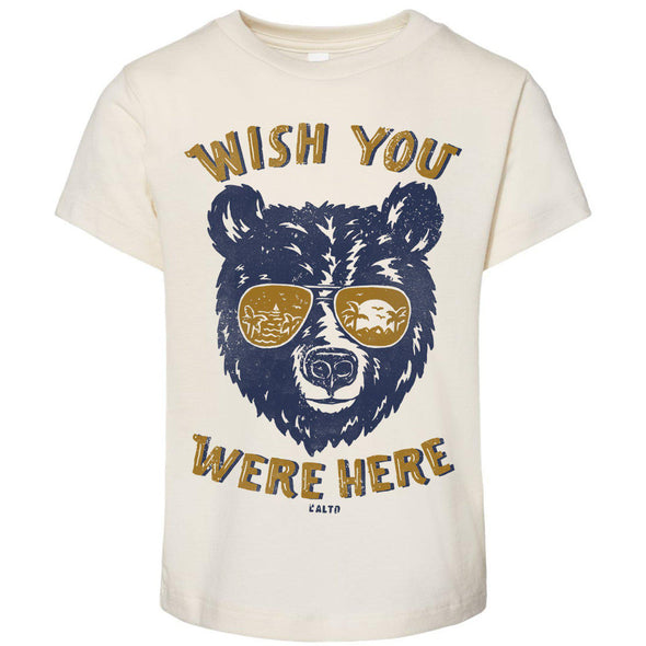 Wish You Were Here Toddlers Tee-CA LIMITED