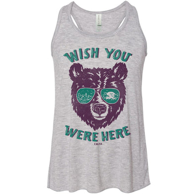 Wish You Were Here Youth Flowy Tank-CA LIMITED