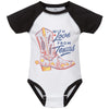 With Love TX Baseball Baby Onesie-CA LIMITED