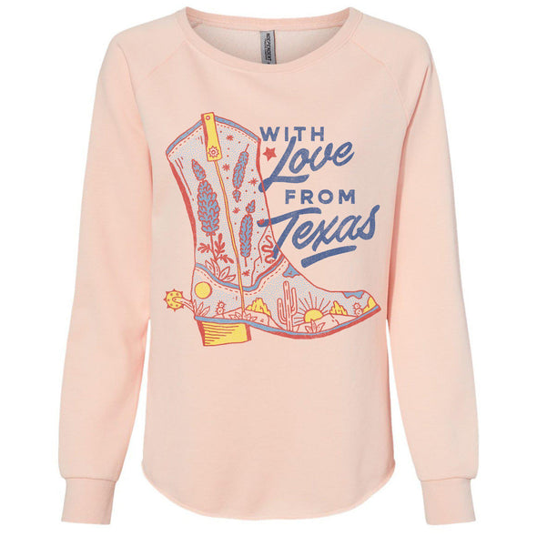 With Love TX Crewneck Sweatshirt-CA LIMITED