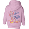 With Love TX Toddlers Zip Up Hoodie-CA LIMITED